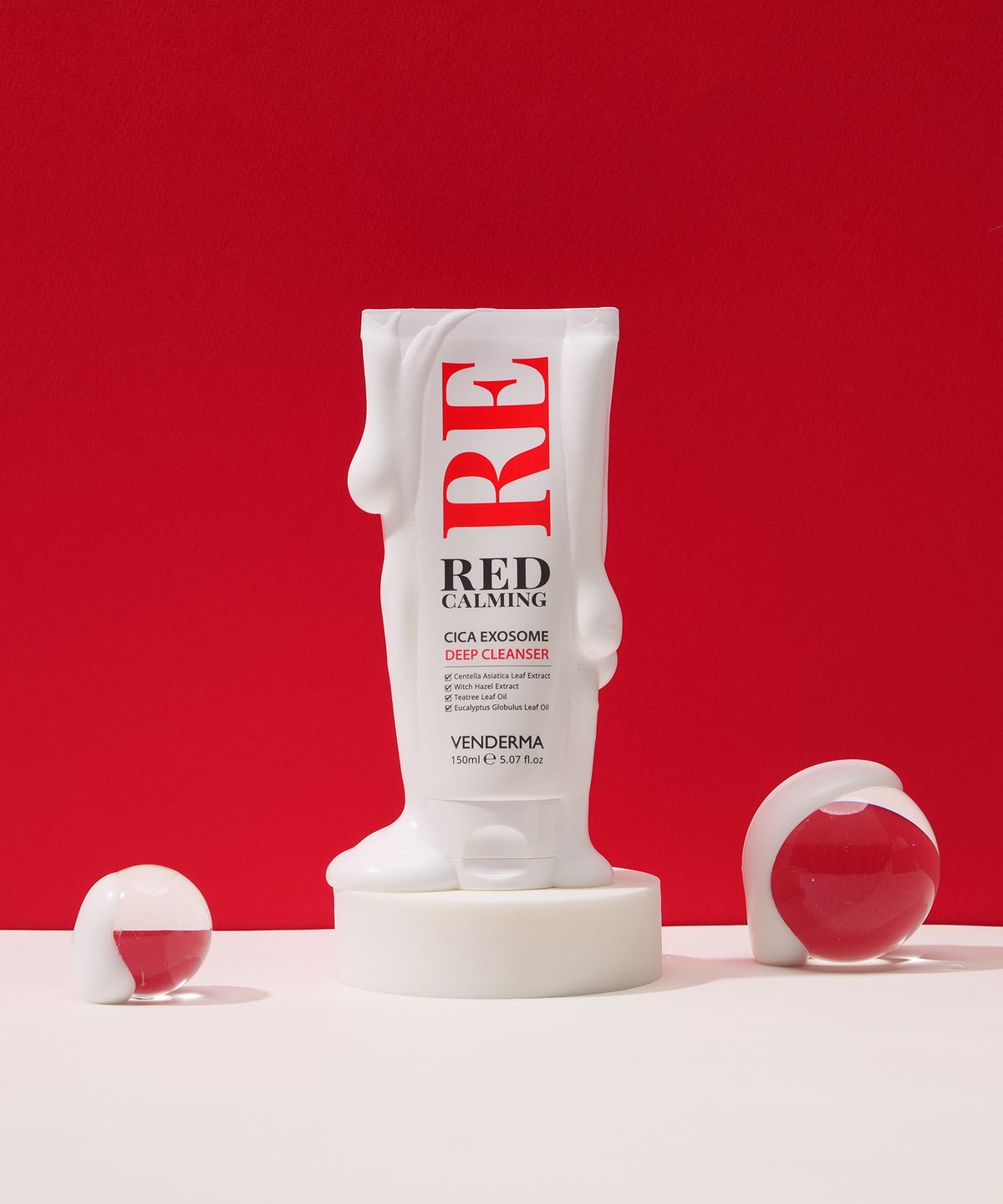 Red Calming Cica Exosome Deep Cleanser 150ml