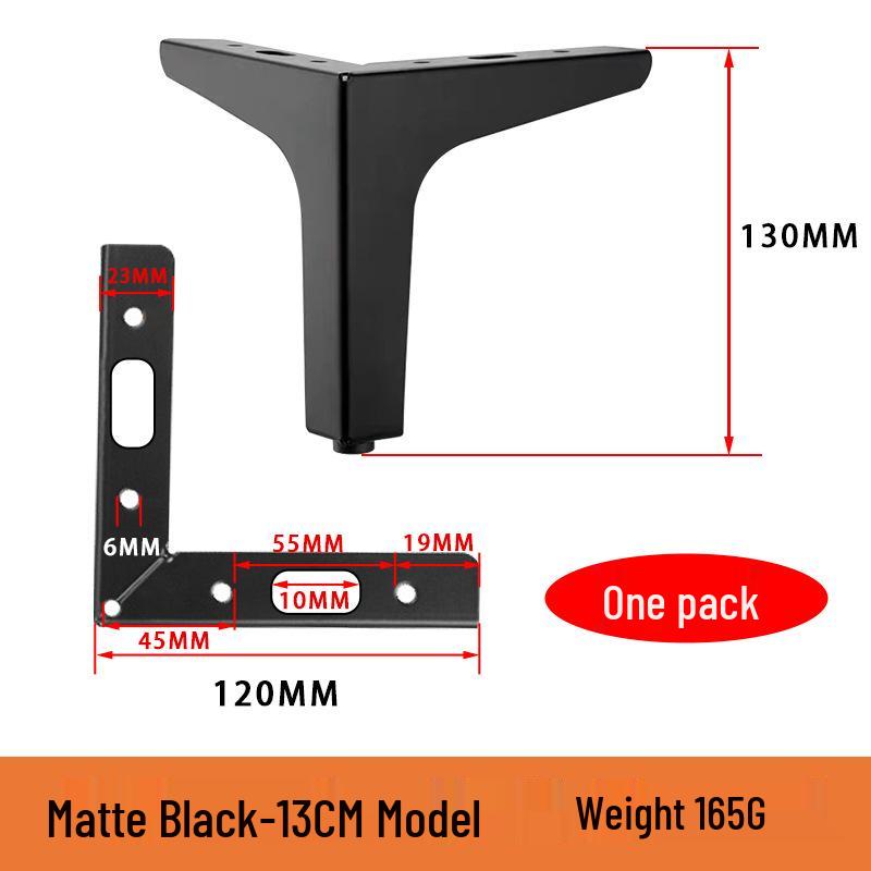 Metal Furniture Feet for Sofas, Coffee Tables, Cabinets, Beds, and Drawers