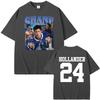 Heated Rivalry Ilya Rozanov Shane Hollander 24 T Shirt Unisex Women Fashion Trend Retro Tee Shirt High Quality Casual Cozy Tshirts