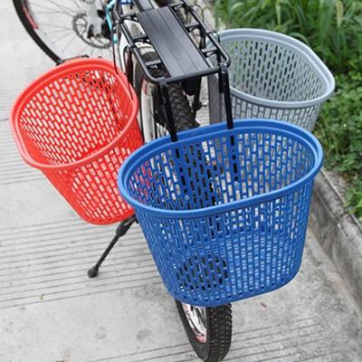 Hål cykelförvaringsväska Flerfärger Student Framkorg Bakre Cykeltillbehör