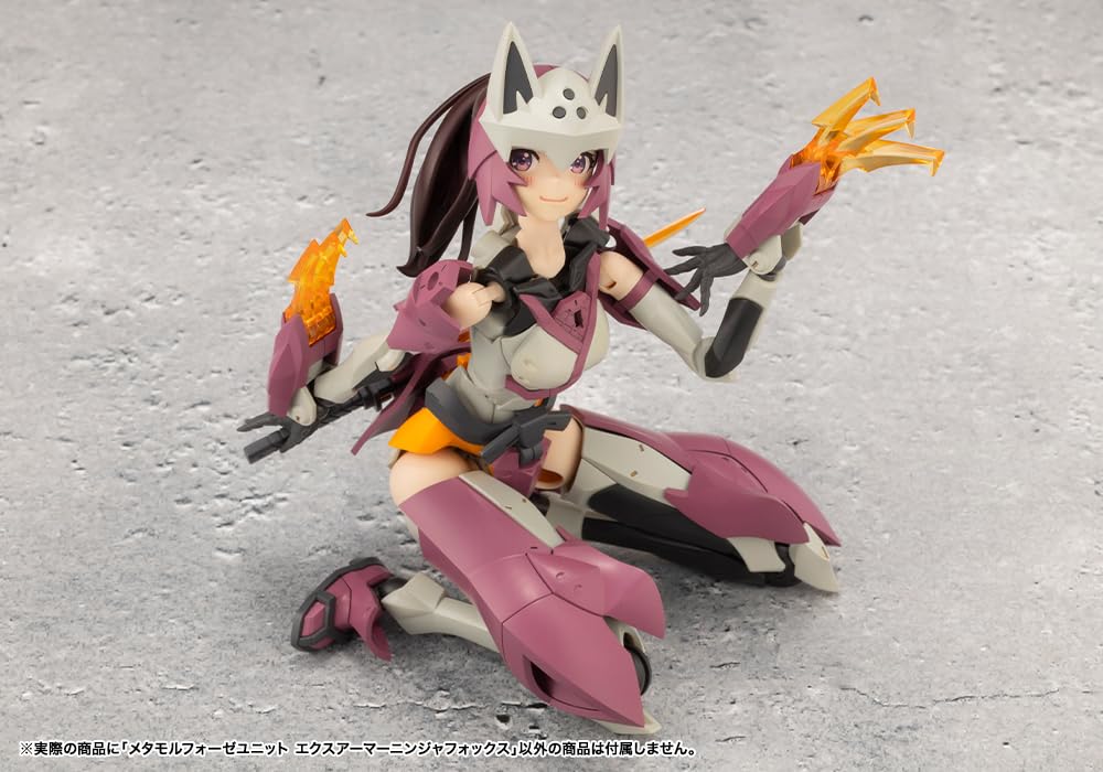 Kotobukiya (KOTOBUKIYA) Mugen Kaikou Megalomaria Metamorphose Unit Ex-Armor Ninja Fox, Approximately 82mm Tall, Non-scale Plastic Model