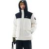 Life Collection Down Jacket Men's Papyrus White/Basic Black 952446903-6