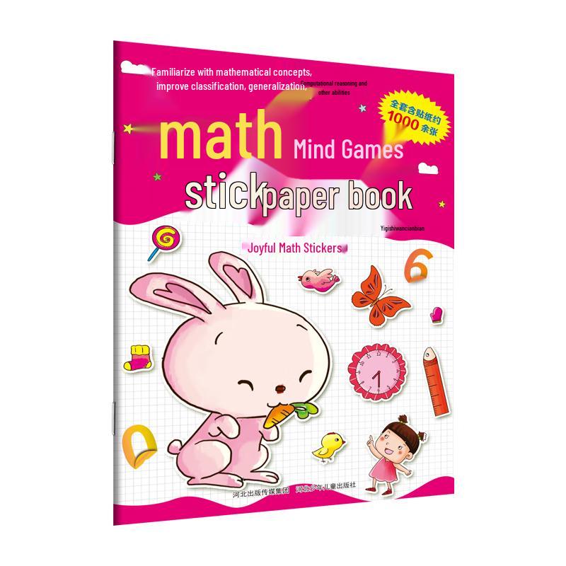 Joyful Math Thinking Sticker Book