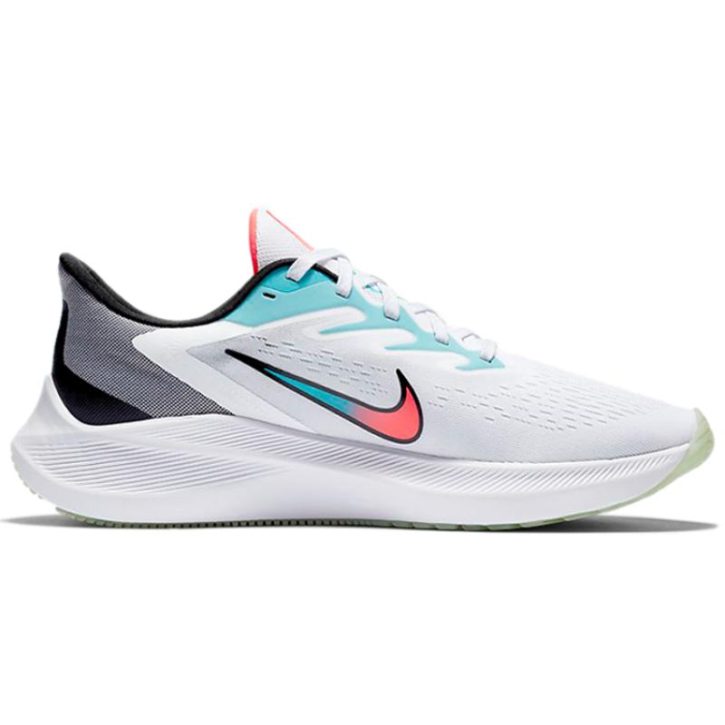 Nike Air Zoom Winflo 7 'Flash Crimson Aqua' Sneakers CJ0291-100