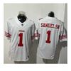 San Francisco 49ers NFL Embroidered Jersey Patch Set With 3D Stitched Team Player Numbers Sports Fans