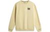 Li Ning X MISTER CARTOON Collaboration, Anti Five BADFIVE Letter Print Loose Fit Fleece Lined Pullover Sweatshirt Men's AWDTF29-1