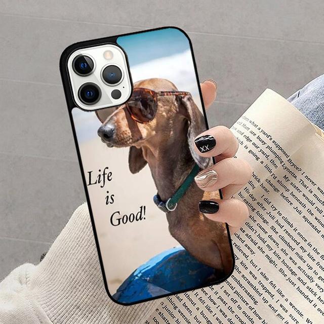 Autumu Dachshund Doberman Dog Phone Case Cover for iPhone 17 Air 16 16e 15 12 11 13 14 Pro Max Apple Plus Coque