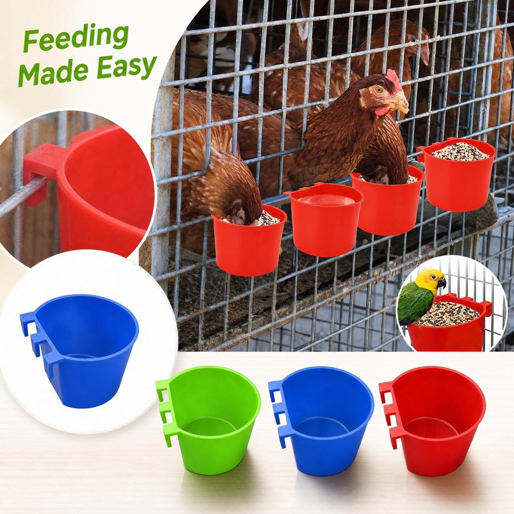 Small Bird Feeder,Food Dish for Parakeets,Canaries and Finches