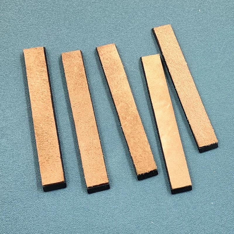 Polerowana skóra ostrze Szlifowanie i polerowanie Ostrzałki Osełka Skórzana brzytwa