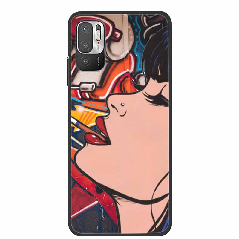 For Xiaomi Redmi Note 10T Case Cover Bumper On For Xiaomi Redmi Note 10 5G TPU Soft Silicone Back Cover Redmi Note 10 JE Fundas