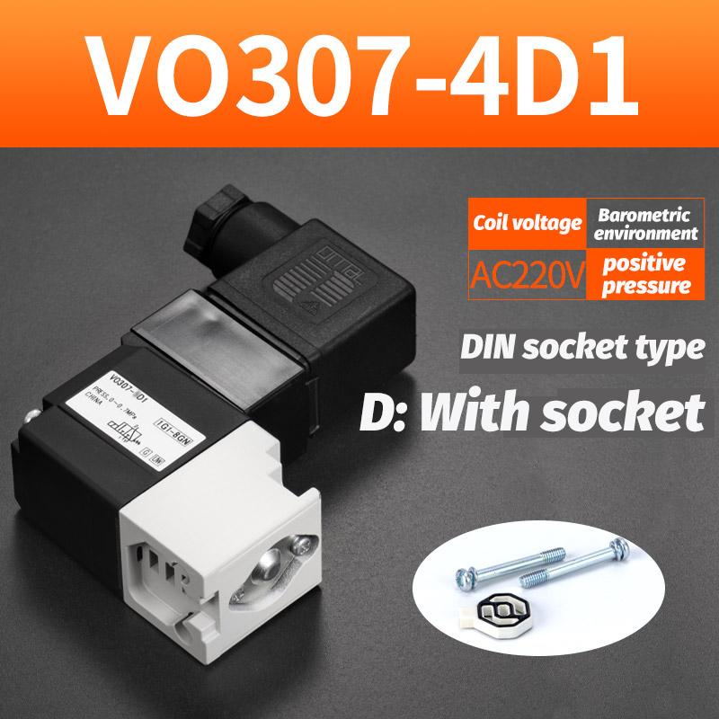 Solenoid Valve Pneumatic Component VO307 series VO307-3G1 VO307-3D1 VO307-3DZ1 VO307-6DZ1 VO307-4D1 VO307-4G1 VO307-6G1