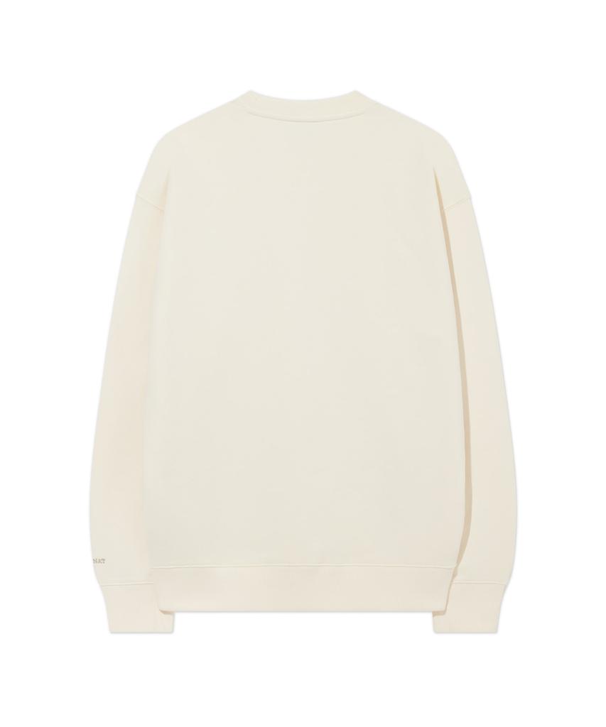 COVERNAT C Logo Sweatshirt Ivory
