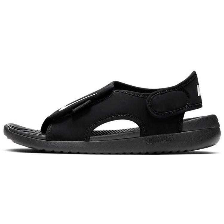 Nike Sunray Adjust 5 V2 Comfortable And Breathable Sandal Black White Kids' DB9562-001