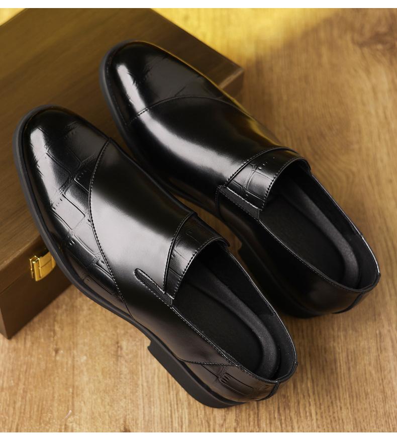 Big Size Business Casual Dress Shoes for Men Spring Autumn New Designer Shoes Male Solid Color Fashion Loafers Man