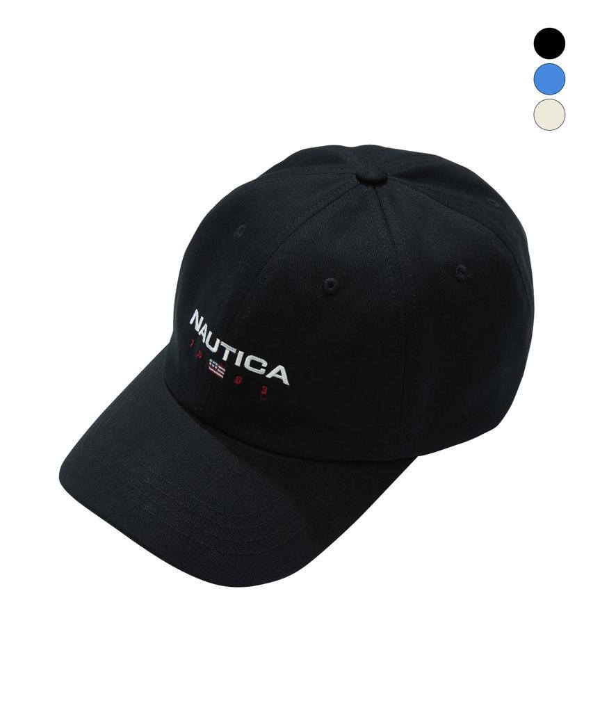 NAUTICA 83 Flag 6-Panel Ball Cap (3 Colors) Nca1436