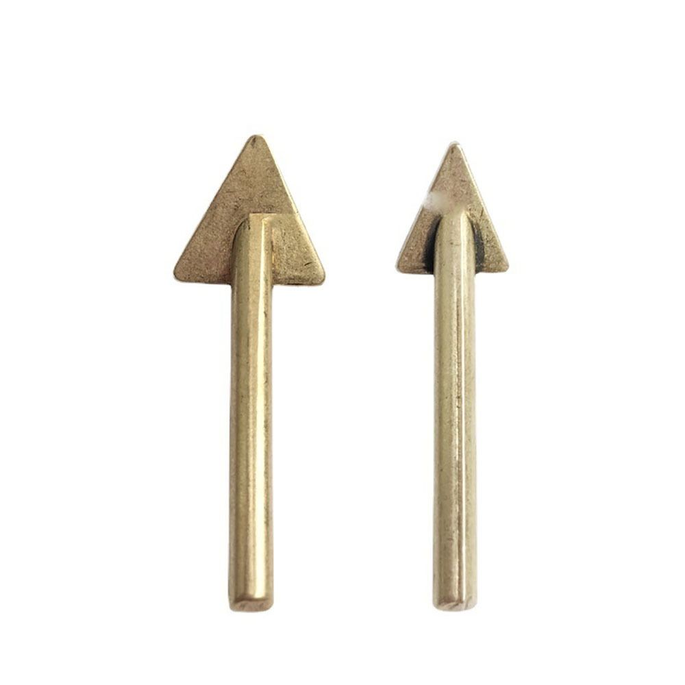 2Pcs/Set 80W Soldering Iron Tips Triangular Smoothing Head Welding Tips Welding Repair Tool