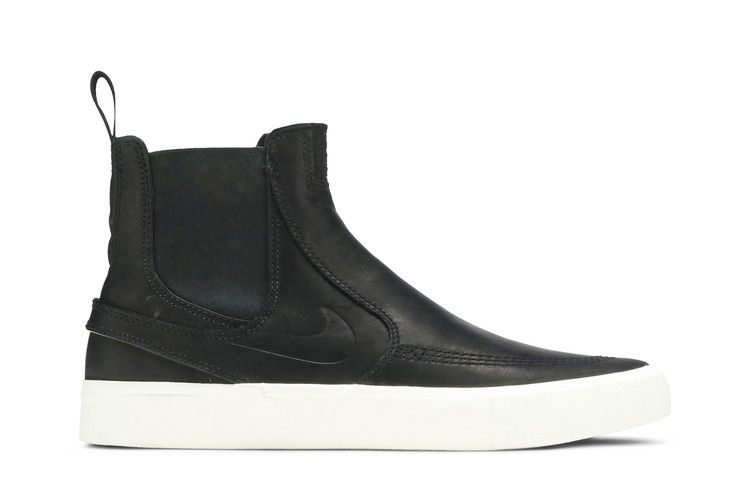 Men's Sneakers Nike SB Zoom Janoski Slip Mid RM Black Pale Ivory Black/Black-Pale Ivory-Black