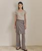 OURO Linen Wrap Pants [ Brown ]