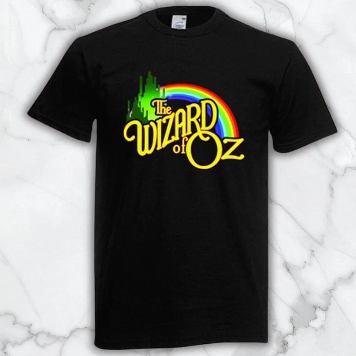 The Wizard of Oz Movie Men s Black Graphic T Shirt Freeships XXXXL