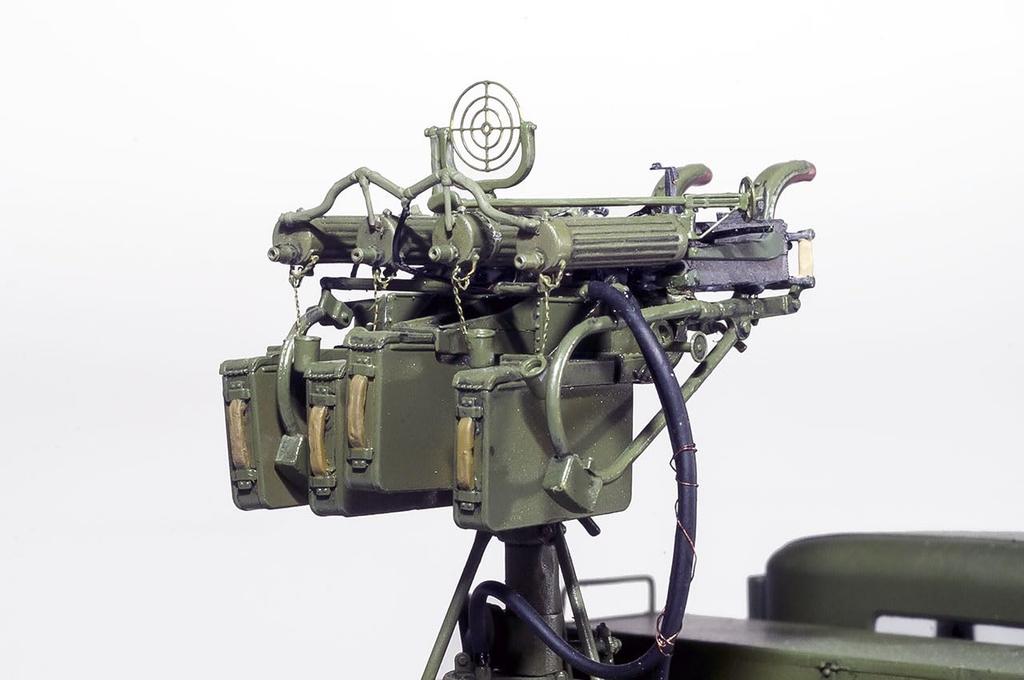 WWII Soviet Maxim with quadruple guns GAZ-AAA anti-aircraft