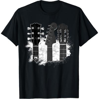 Guitar Player Gifts Rock N Roll Musician Festival Music T-Shirt