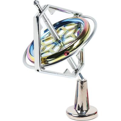 Precision Gyroscope Metal Anti-Gravity Spinning Top Balance Toy Educational Gift AG002