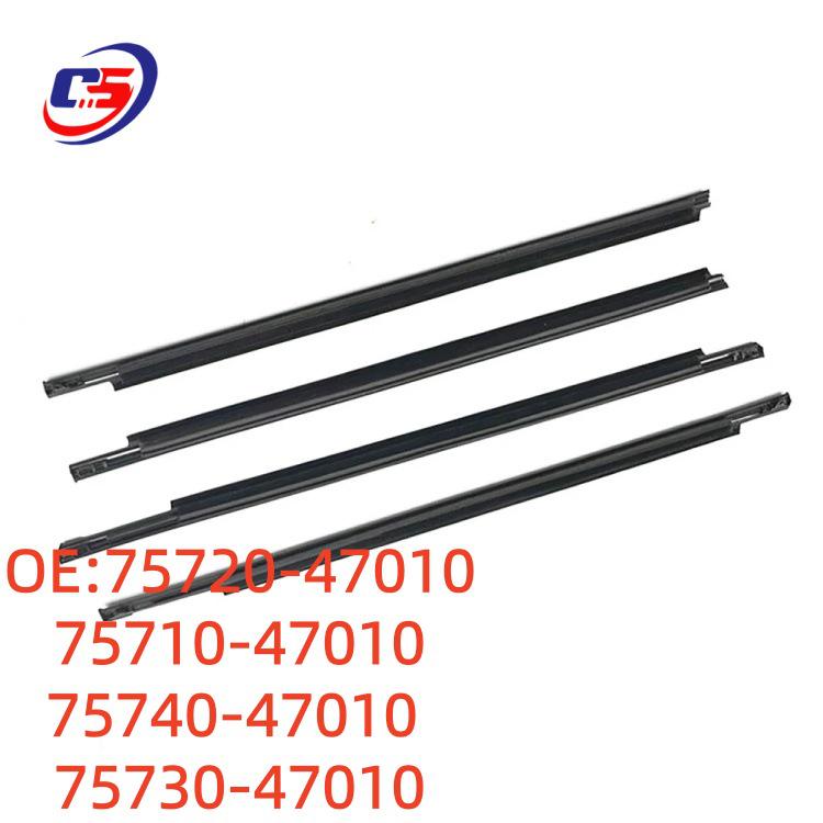 Äußere Fensterdichtungsleiste 75720-47010 für Toyota Prius 2004-2009
