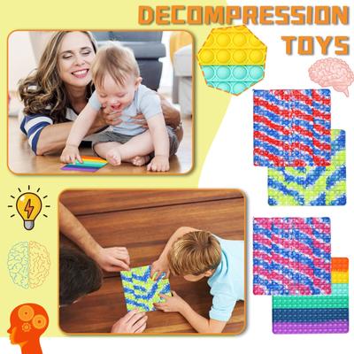 1PC Push Bubble Sensory Toy Special Needs Stress Reliever