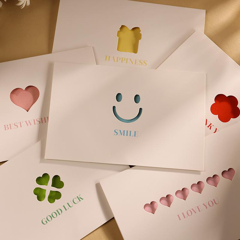 10 Sheets Per Pack Thank You Card Birthday Card Invitation Card Message Card Student Stationery Supplies