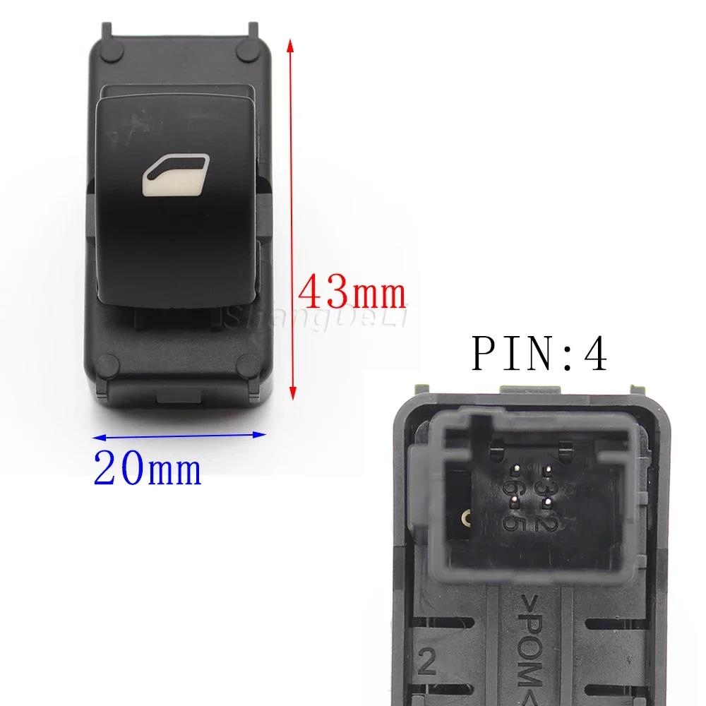 6554.Ql For Citroen C4 Peugeot 207 Power Window Control Switch Car Window Lifter Switch Button Front Right Passenger Side