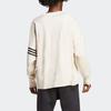 Adidas Originals Trefoil Side Stripe Crew Neck Long Sleeve Printed T-Shirt Men Tops Ivory HS1525