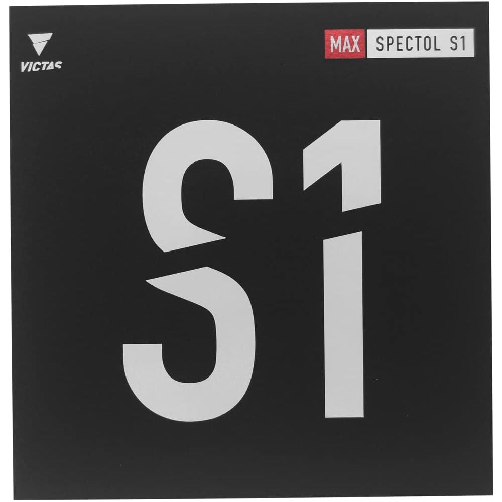 Victas Spectrum S1 Table Tennis Rubber High Elasticity Speed Red MAX 210010