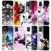 Blue Lock Football Anime Phone Case For Samsung Galaxy A12 A52S A42 A32 A22 A51 A50 Note 20 Ultra 10 S10 Plus A71 A70 A31 A30 A1