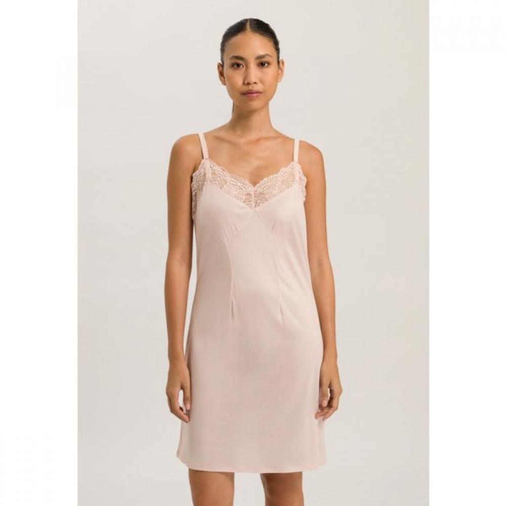 Hanro Nw Spaghetti Dress 90 Cm  Peach Whip 74936 