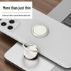 Ultra-Thin Creative Logo Phone Holder Ring - Universal Car Mount for Lazy Person, New Round Liquid Model