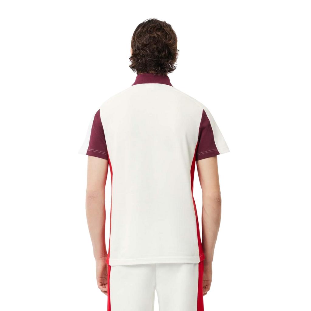 Lacoste Mens Colour Block Regular Polo Shirt