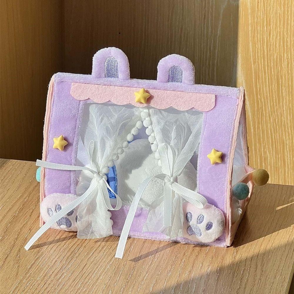 Doll Furniture Doll Tent Desktop Ornaments Doll Sleeping Bed Creative Cotton Doll Bed  Girl Gift