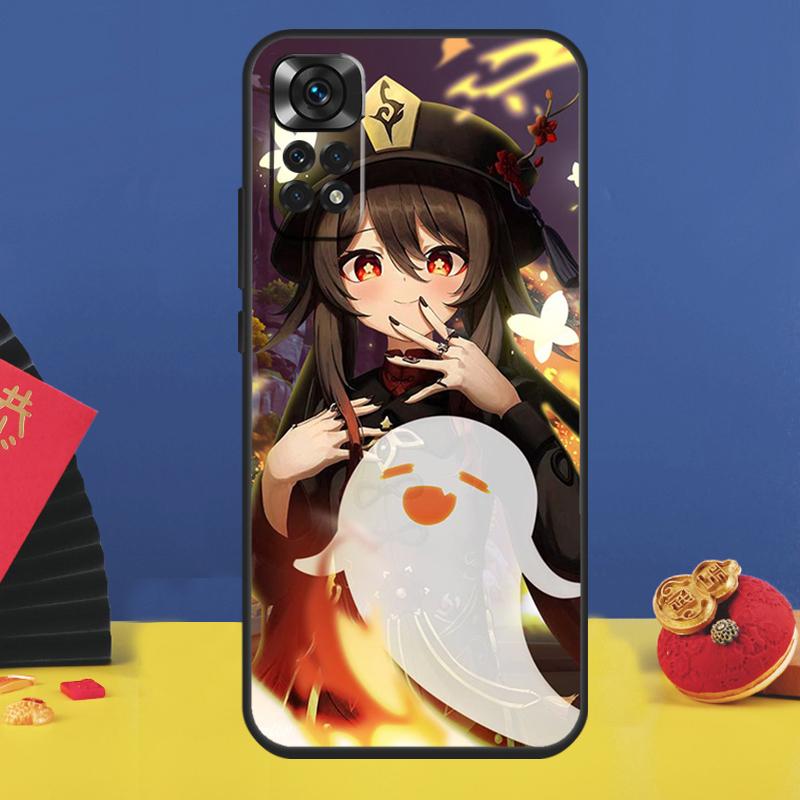 

Genshin Impact Hu Tao Phone Case For Xiaomi Redmi Note 15 Pro Plus 13 12 11 9 10 14 Pro 10C 12C 13C 14C 15C Cover Redmi Note 11 Pro
