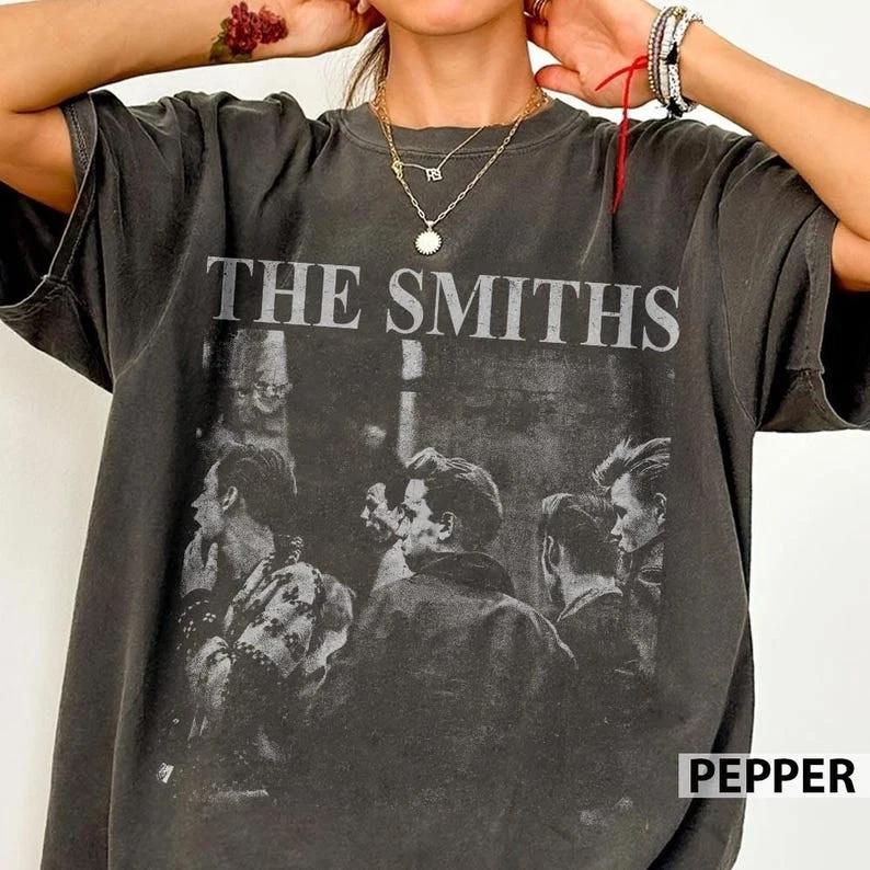

Remake The Smith band 90s Charcoal Short Sleeve Unisex T shirt S
