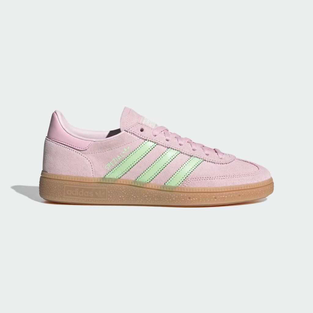 JR3640 Adidas Originals Handball Spezial Almost Pink Semi Green Spark (Women's)