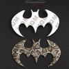 3D Metal Carbon Fiber Universal Bat Emblem Car Body Sticker Rear Trunk Badge Auto Stying Motorcycle Decoration Accessories