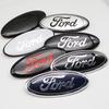 22.5cm ABS Car Front Rear Badge Emblem Replacement For F150 Ranger Explorer Transit Roush Fusion Focus Tuning Accessories