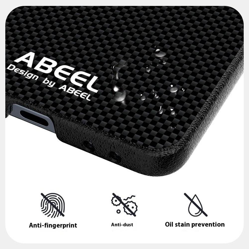 ABEEL For Samsung Galaxy Z Flip7 5G Case Compatible with MagSafe Printed PC Aluminum Alloy Leather Phone Cover