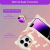 Cute Case for iPhone 16 Pro Max 6.9'', Pink Kawaii Funny 3D Bow Cartoon Silicone Cat Phone Case, Soft Shockproof Classic Protective Cover for Women Gi