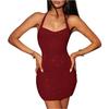Damen Modisches Sexy Slim-Fit Taillenbetonendes Bodycon-Kleid