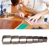 7 STÜCKE 20 50MM Lederhandwerk Quadratischer Stanzformschneider DIY Leder Stanzmesser Formvorlage