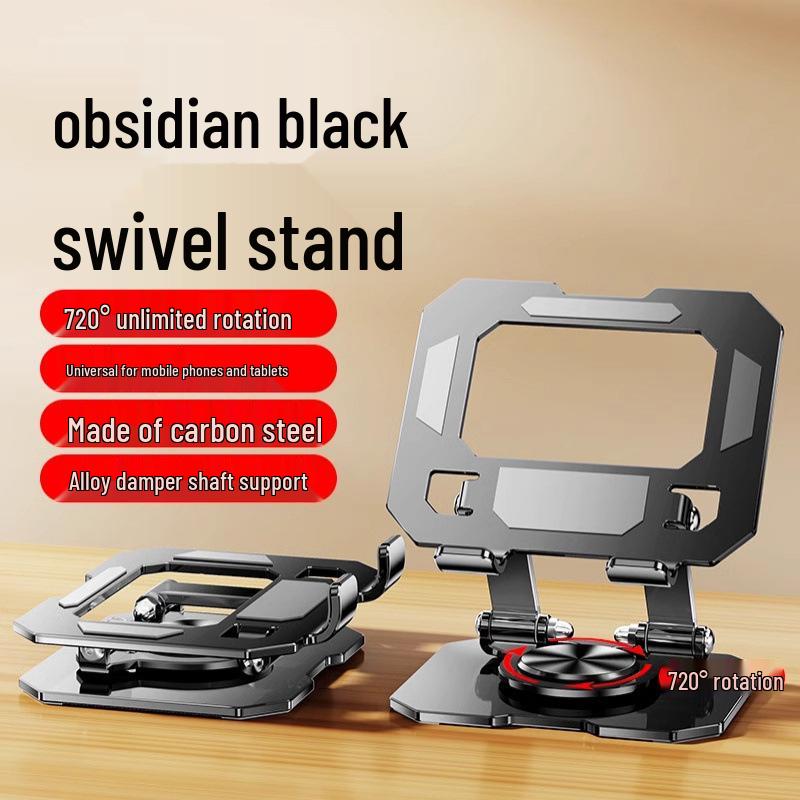 360° Rotating Laptop, Tablet, and Phone Stand for Desktop and Live Streaming