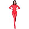 Chest Seamless Leg Seamless High Fork Shiny Jumpsuit 5D Tights Sexy Men's and Women's Same Style Turtleneck Stockings