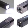 Lommelykt med USB-ladekabel Ultra Bright LED liten lommelykt, 3 lysmoduser, mini, 2 i 1