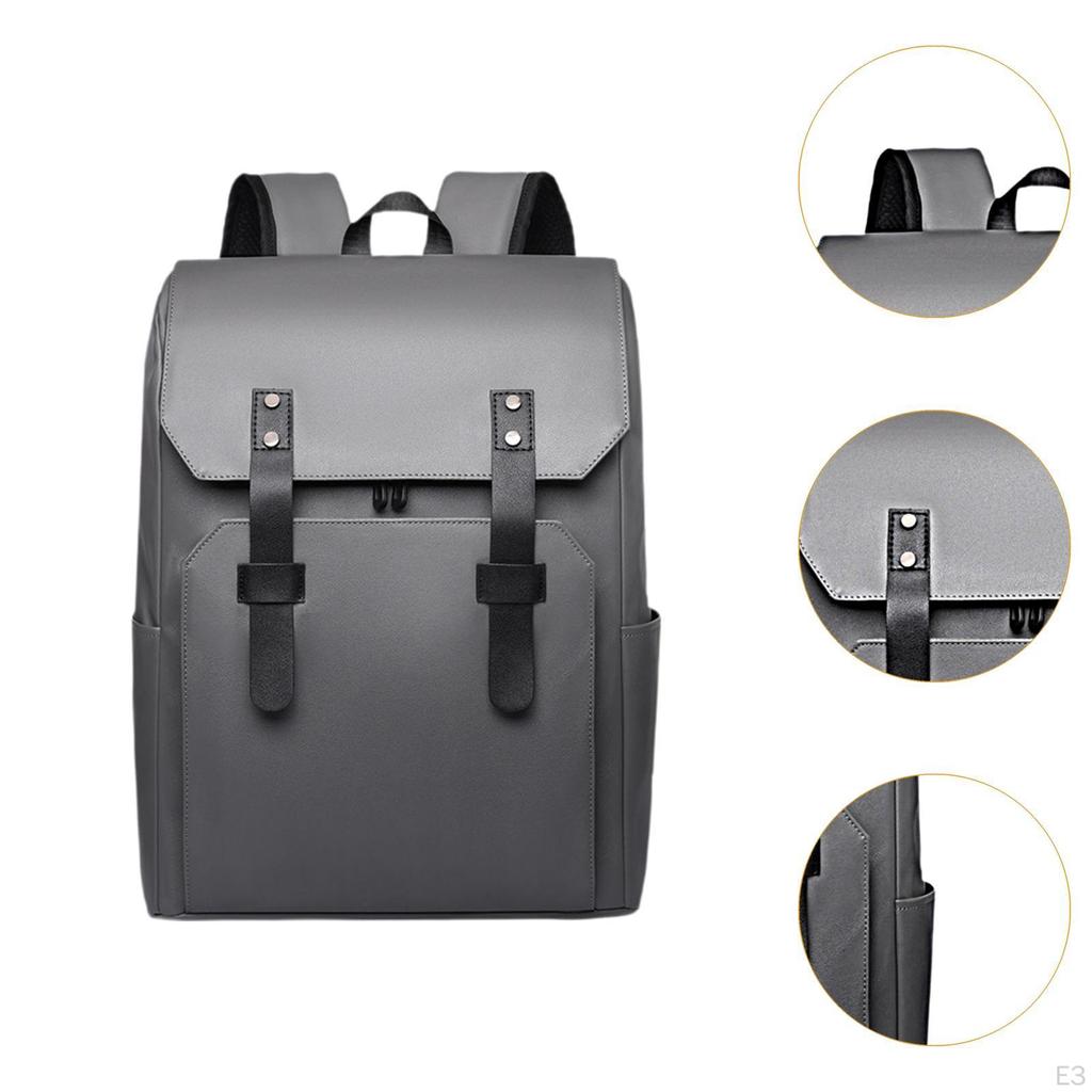 Laptop Backpack Adjustable Strap Portable Mens for Hiking Backpacking